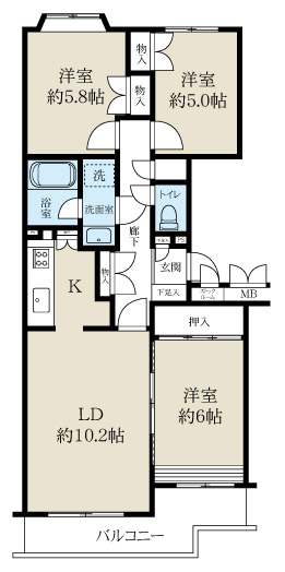 中古マンション 札幌市白石区本通１４丁目南 札幌市東西線南郷１３丁目駅 930万円
