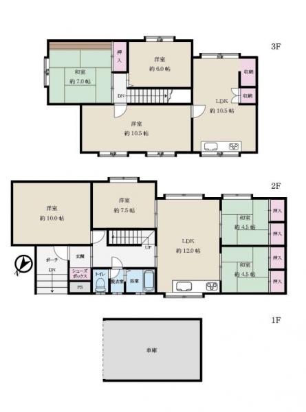 中古戸建 小樽市最上２丁目 JR函館本線小樽駅 250万円