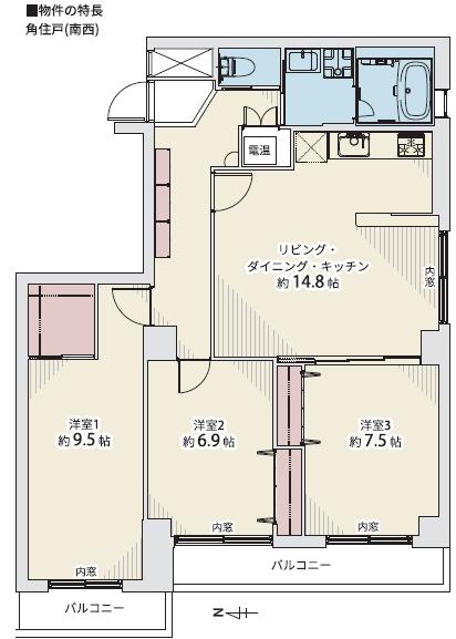 中古マンション 札幌市中央区南一条西２６丁目 札幌市東西線円山公園駅 3,190万円