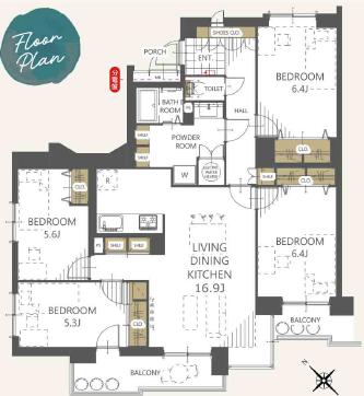 中古マンション 札幌市中央区南十二条西２１丁目 札幌市軌道線西線１１条駅 2,590万円