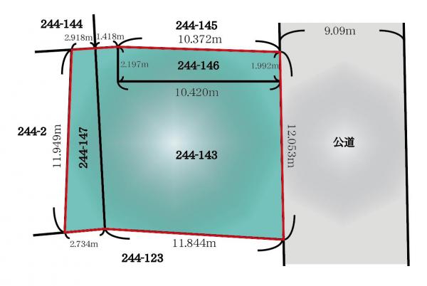 土地 札幌市白石区北郷二条５丁目 JR千歳線白石駅 2,400万円
