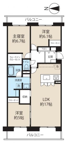 中古マンション 札幌市手稲区星置一条３丁目 JR函館本線星置駅 2,420万円