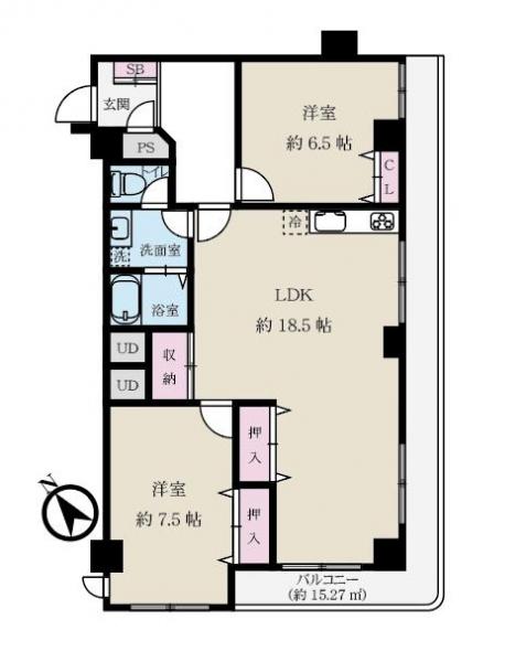 中古マンション 札幌市中央区南七条西１４丁目 札幌市軌道線西線６条駅 1,399万円