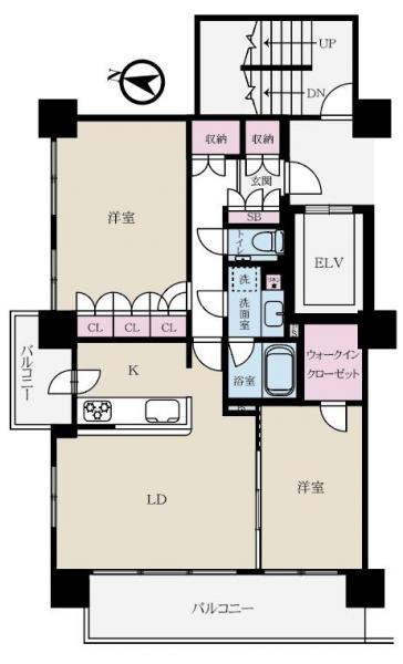 中古マンション 札幌市中央区北三条西２４丁目 札幌市東西線西２８丁目駅 4,390万円