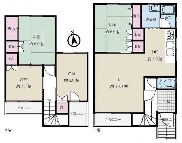 中古戸建 札幌市東区北十五条東５丁目 札幌市東豊線東区役所前駅 1,900万円
