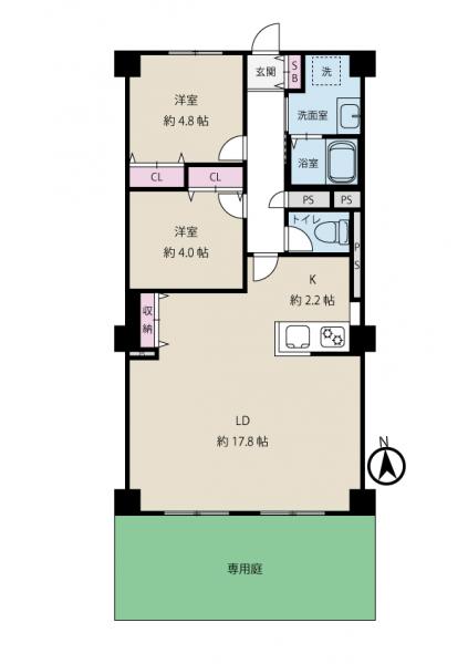 中古マンション 札幌市豊平区旭町６丁目 札幌市東豊線学園前駅 1,200万円