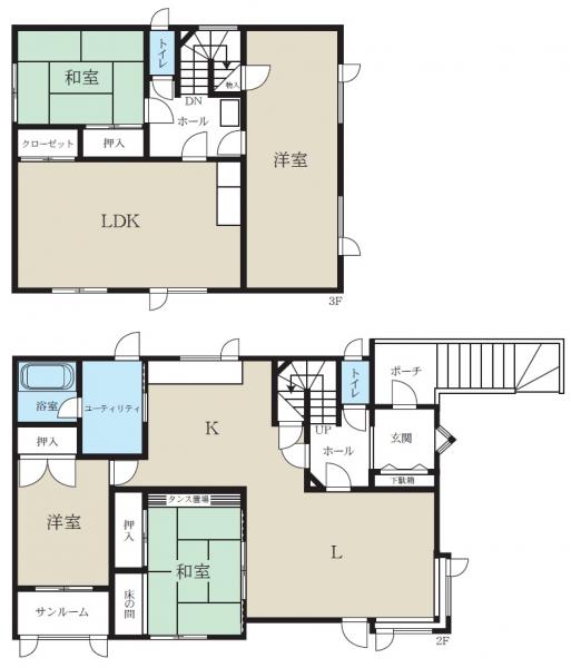 中古戸建 札幌市清田区平岡四条３丁目 札幌市東西線大谷地駅 2,980万円