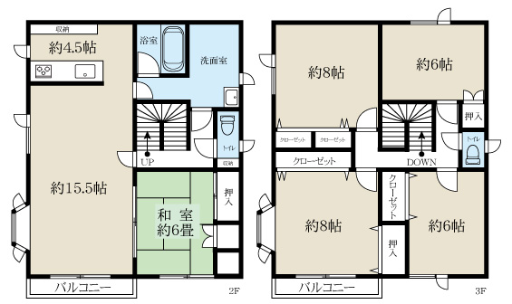 中古戸建 札幌市白石区北郷四条４丁目 JR函館本線白石駅 2,500万円