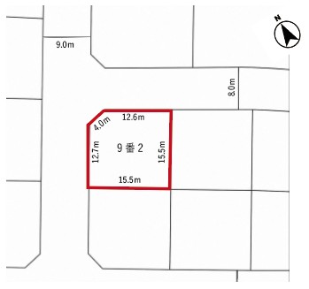 土地 北広島市白樺町３丁目 JR千歳線北広島駅 1,480万円
