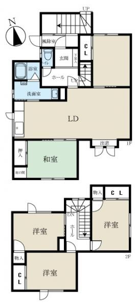 中古戸建 札幌市手稲区金山一条３丁目 JR函館本線星置駅 1,980万円