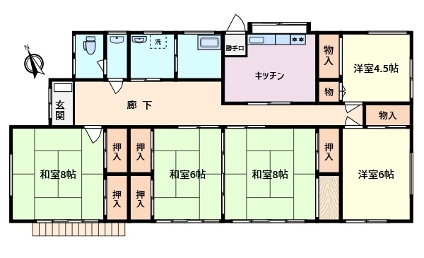 相生町２丁目平屋 