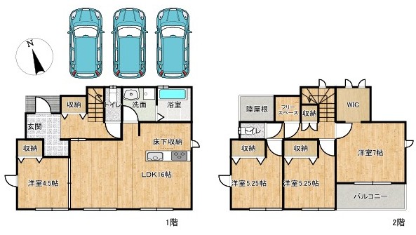 新築戸建 三木市自由が丘本町２丁目 神戸電鉄粟生線志染駅 3,090万円