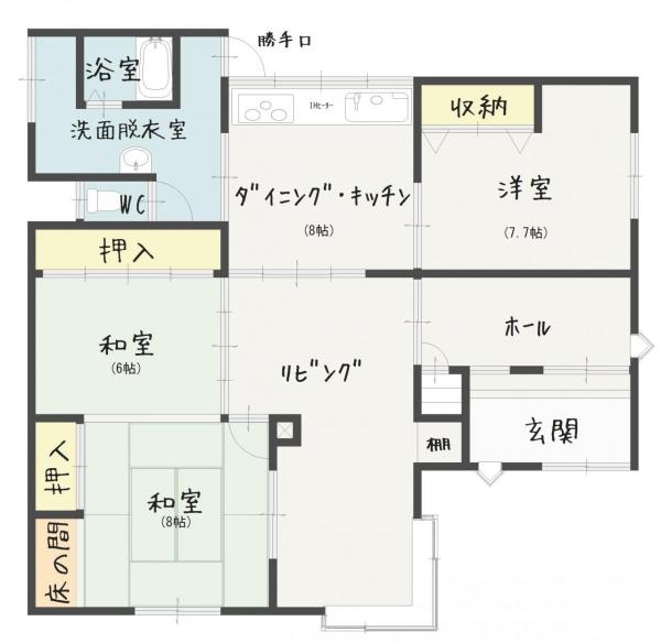 中古戸建 釧路市興津１丁目 JR釧網本線釧路駅 150万円