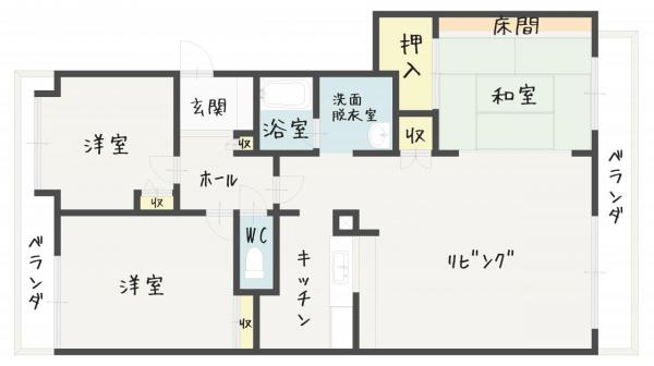 中古マンション 釧路市浪花町１２丁目 JR釧網本線釧路駅 870万円