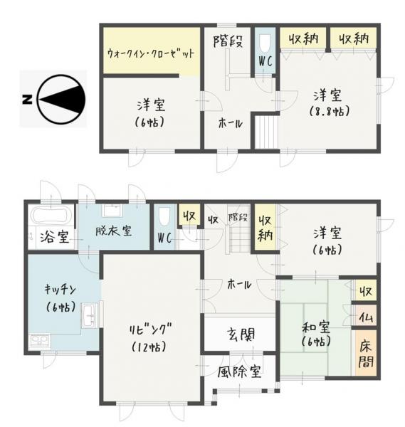 中古戸建 根室市昭和町4丁目 JR根室本線根室駅 2,300万円