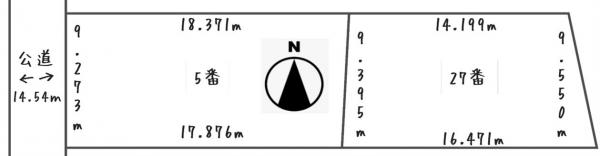 土地 釧路市材木町 JR釧網本線釧路駅 70万円