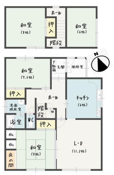 中古戸建 釧路市桜ケ岡７丁目 JR釧網本線釧路駅 180万円