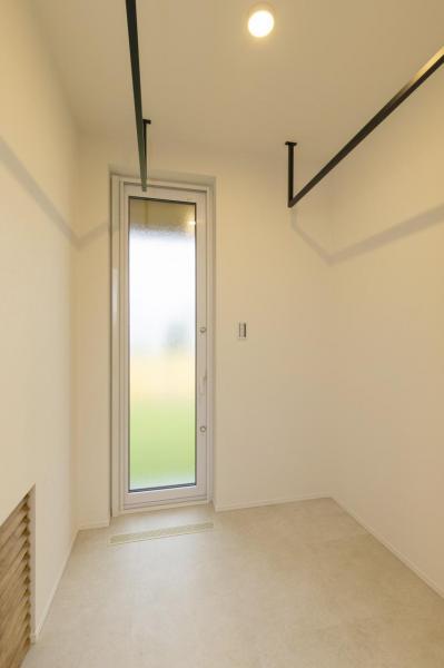 『ゆとりを生む理想の平屋。』昭和北モデル ランドリースペース