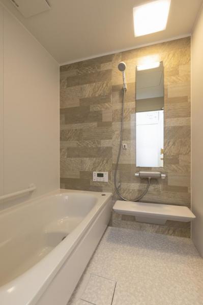 『ゆとりを生む理想の平屋。』昭和北モデル 浴室 