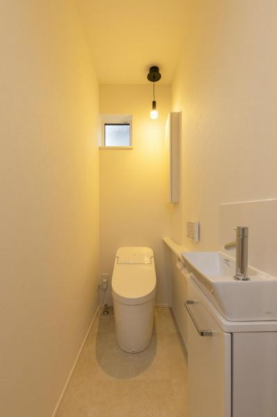 『ゆとりを生む理想の平屋。』昭和北モデル トイレ 