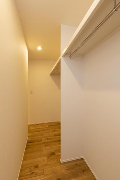 『ゆとりを生む理想の平屋。』昭和北モデル ウォークインクローゼット