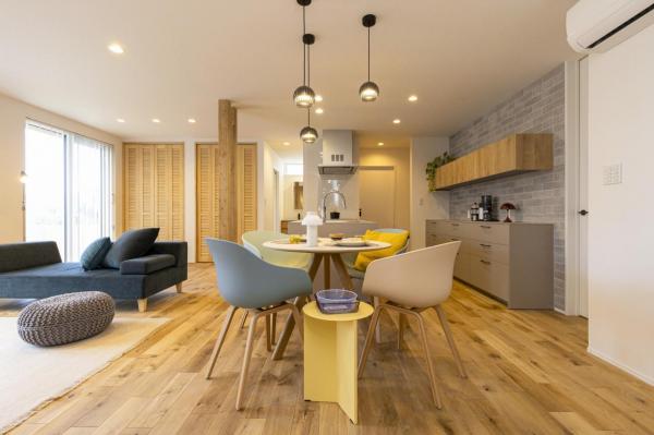 『ゆとりを生む理想の平屋。』昭和北モデル リビングダイニング