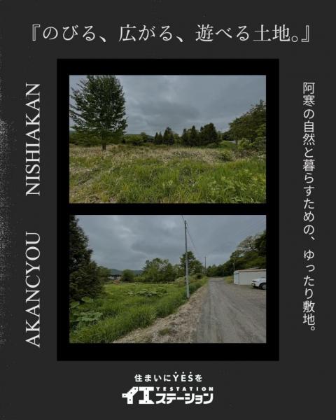 土地 釧路市阿寒町西阿寒１７線  50万円