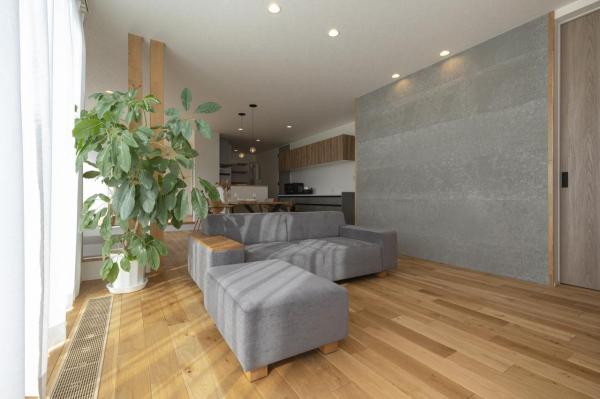 【商談中】『家族の時間を大切にした家。』愛国西モデル リビング 