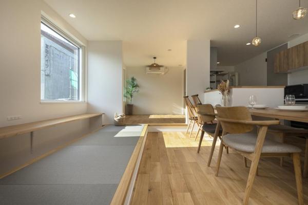 【商談中】『家族の時間を大切にした家。』愛国西モデル リビングダイニング