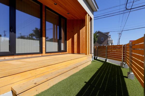 『暮らしにちょうどいい。』を叶えるお家。昭和南モデル 現地外観写真 