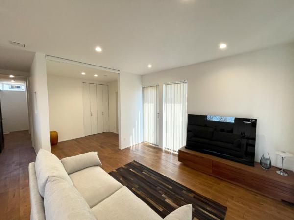 『こだわりのある暮らしを叶える家。』中標津東16条モデル リビング 