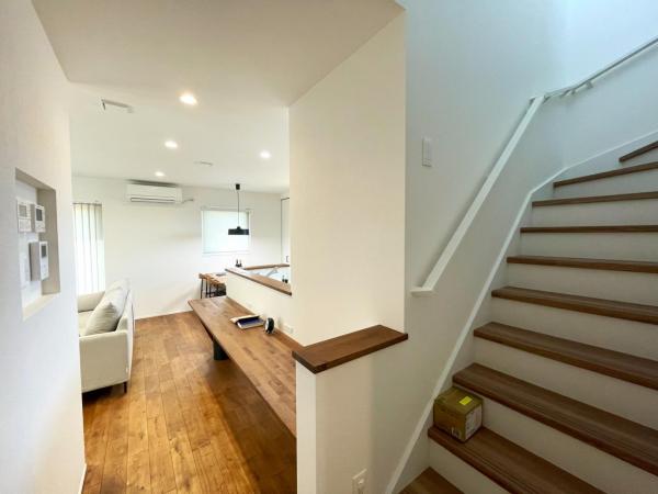 『こだわりのある暮らしを叶える家。』中標津東16条モデル リビング 