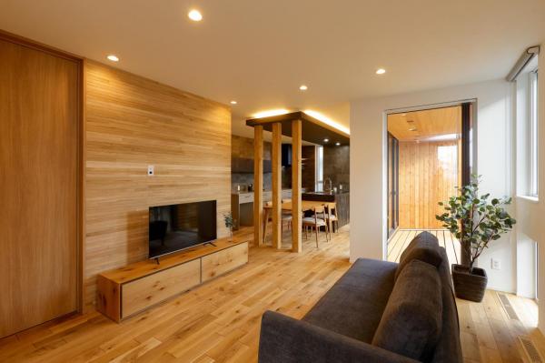 『暮らしにちょうどいい。』を叶えるお家。昭和南モデル リビング 