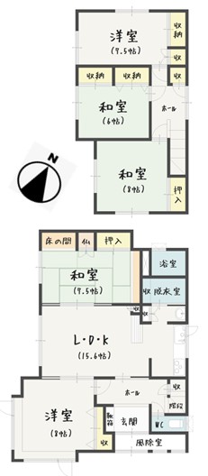 中古戸建 釧路市米町４丁目 JR釧網本線釧路駅 380万円