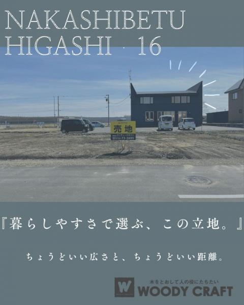 土地 標津郡中標津町東十六条南９丁目  580万円