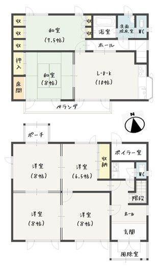 中古戸建 釧路市春採７丁目 JR釧網本線釧路駅 870万円