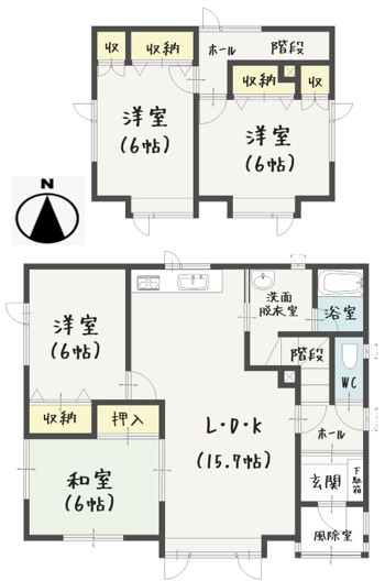 中古戸建 釧路市鶴野東２丁目 JR釧網本線釧路駅 400万円