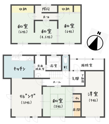 中古戸建 釧路郡釧路町北見団地５丁目 JR釧網本線釧路駅 590万円