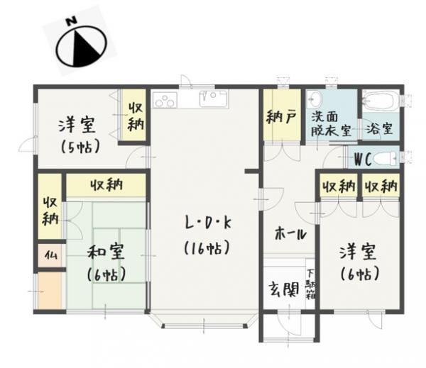 中古戸建 釧路郡釧路町柏東３丁目 JR釧網本線釧路駅 600万円