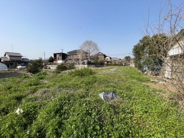 稲敷市柴崎　土地 現地土地写真 