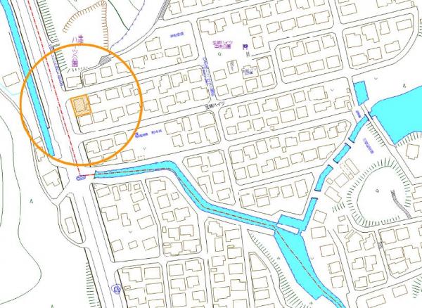 土地 倉敷市生坂2423-3 山陽本線倉敷駅 850万円