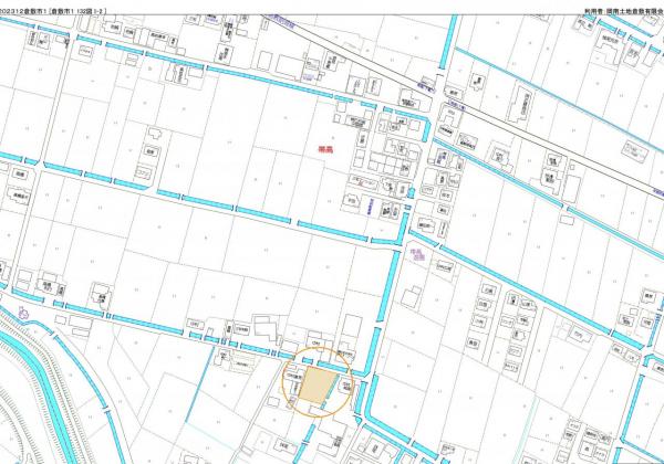 土地 倉敷市帯高303-1 宇野線茶屋町駅 1,043.9万円
