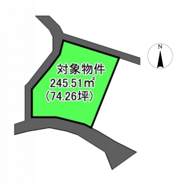 土地 倉敷市福島351、352 山陽本線倉敷駅 1,860万円