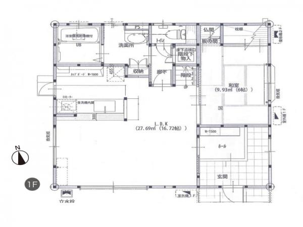 中古戸建 倉敷市福田町福田2312-7 水島臨海鉄道弥生駅 1,980万円