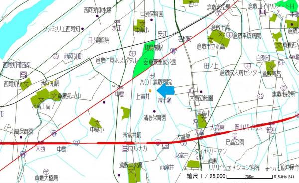中古戸建 倉敷市上富井30-22 水島臨海鉄道球場前駅 1,080万円
