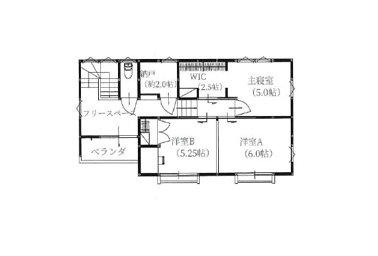 K456　倉敷市玉島モデルハウス物件 間取り図 