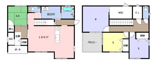 中古戸建 倉敷市羽島 山陽本線倉敷駅 2,980万円