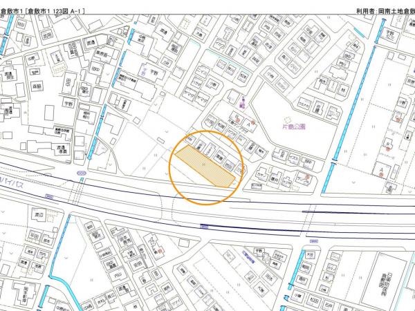 土地 倉敷市片島町355-2 山陽本線西阿知駅 1,323.63万円