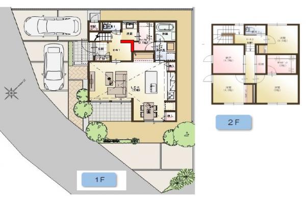 新築戸建 倉敷市二日市367-4 JR山陽本線倉敷駅 5,350万円