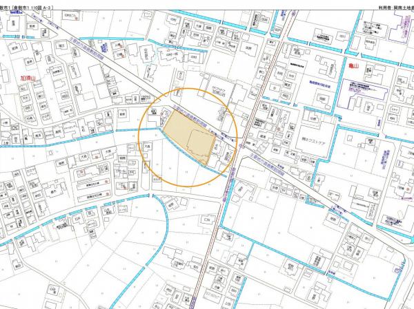土地 倉敷市加須山275-1 JR宇野線久々原駅 1,391万円